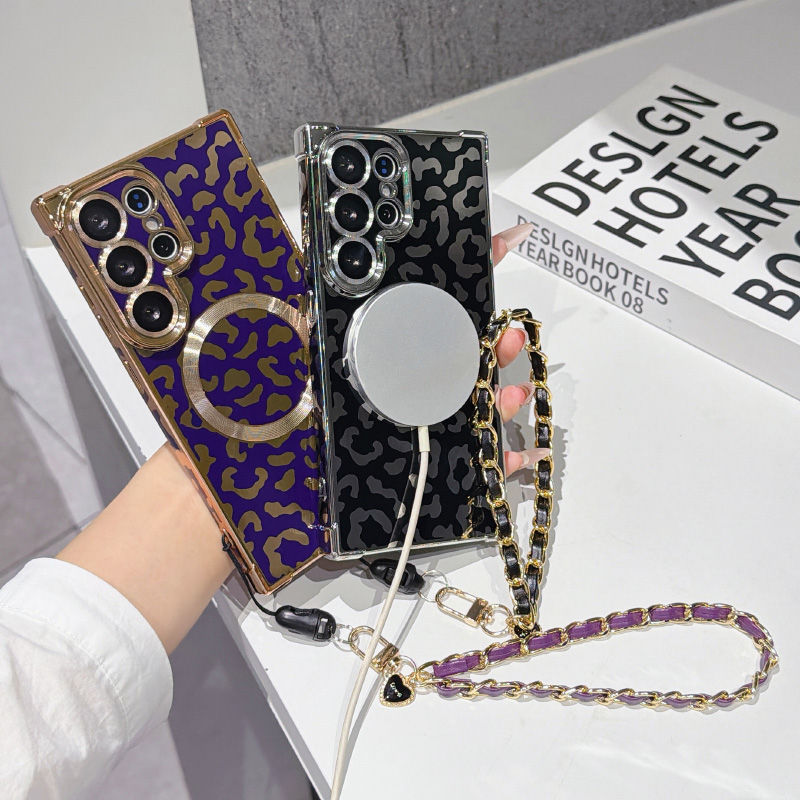 New leopard print magnetic Mag - Phone Cases With Loop recensione e prezzo