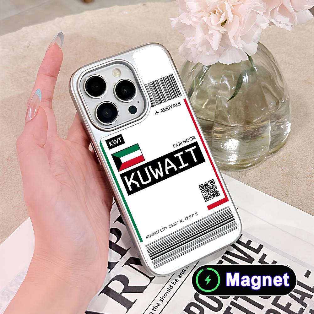 Kuwait Flag Phone Case for iPh - Phone Cases Kuwait recensione e prezzo