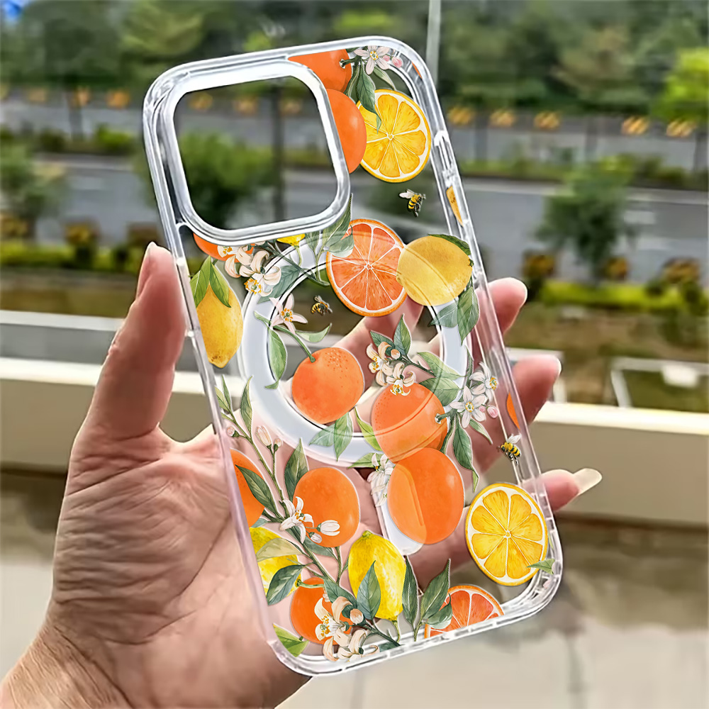 Summer Lemon Phone Case for iP - Clear Magsafe Case recensione e prezzo