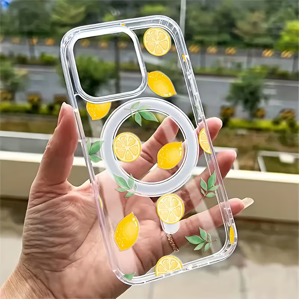 Summer Lemon Phone Case for iP - Clear Magsafe Case recensione e prezzo