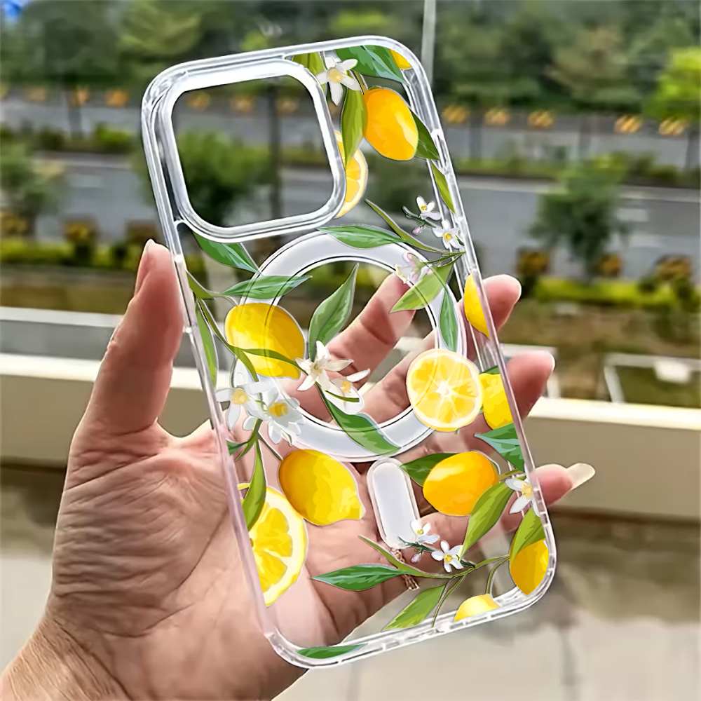 Summer Lemon Phone Case for iP - Clear Magsafe Case recensione e prezzo
