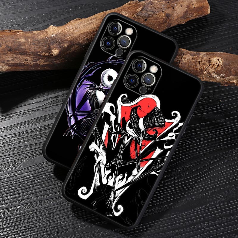 Jack Skellington Black Art Dis - Phone Cases Iphone 16 recensione e prezzo