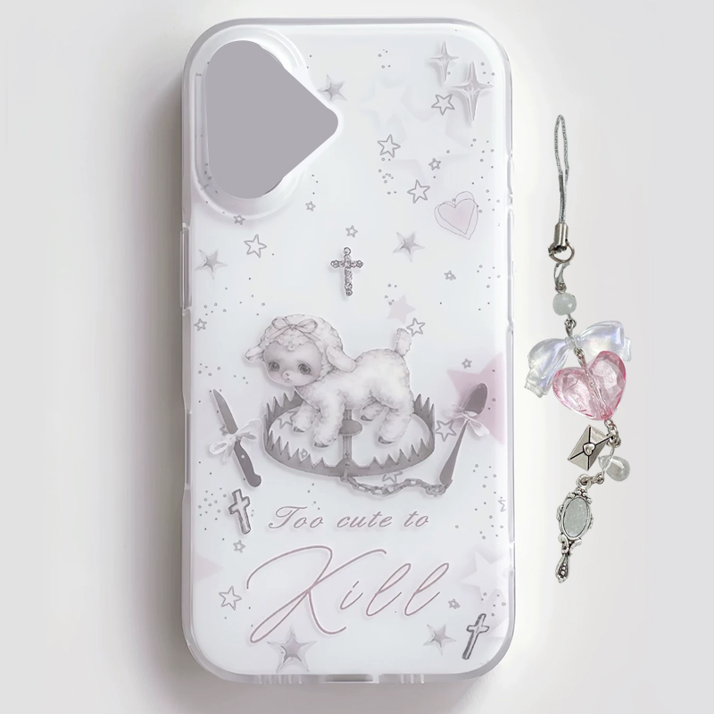 Y2k Korean INS Creative Cute P - Phone Cases Y2K recensione e prezzo