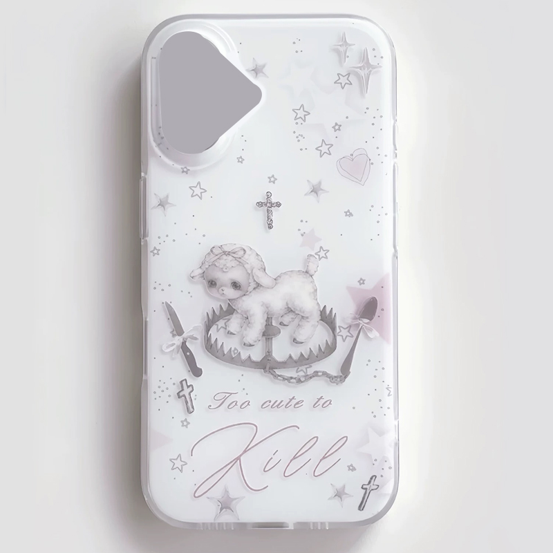 Y2k Korean INS Creative Cute P - Phone Cases Y2K recensione e prezzo