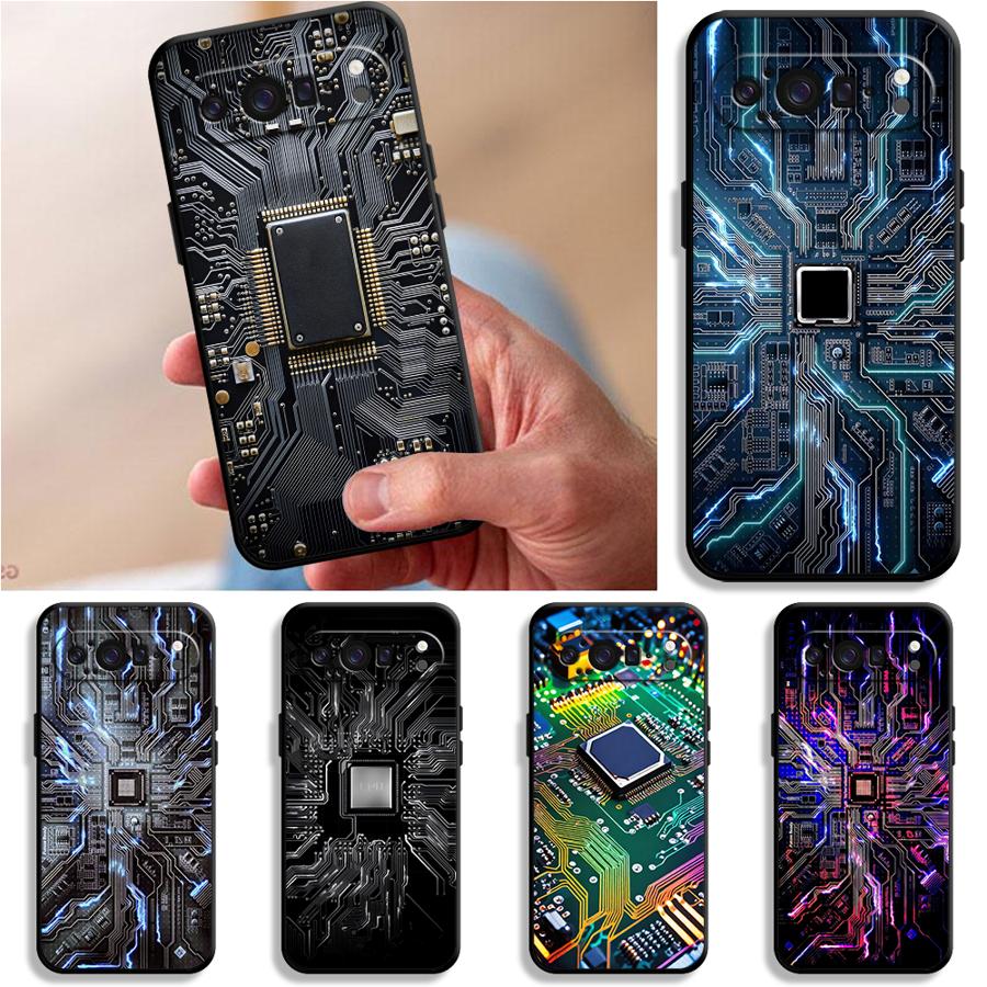 Retro Circuit Board Funda Phon - Phone Cases Google Pixel 10 Pro recensione e prezzo