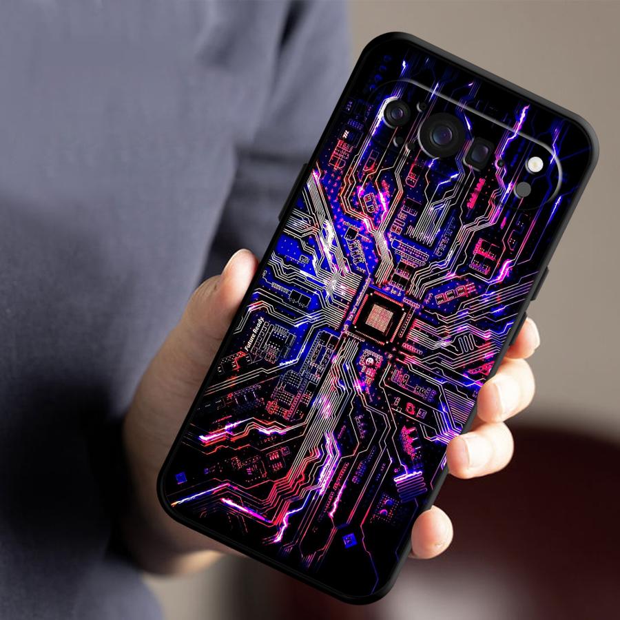 Retro Circuit Board Funda Phon - Phone Cases Google Pixel 10 Pro recensione e prezzo