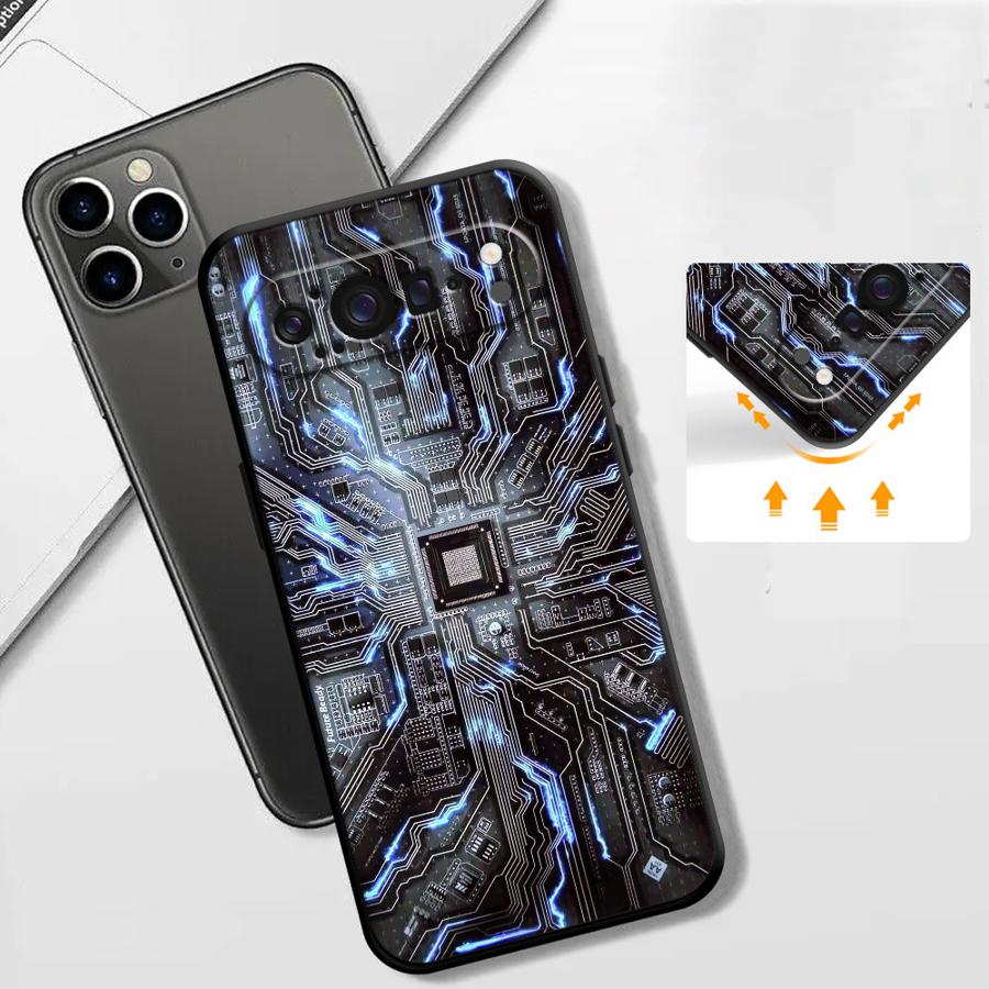 Retro Circuit Board Funda Phon - Phone Cases Google Pixel 10 Pro recensione e prezzo