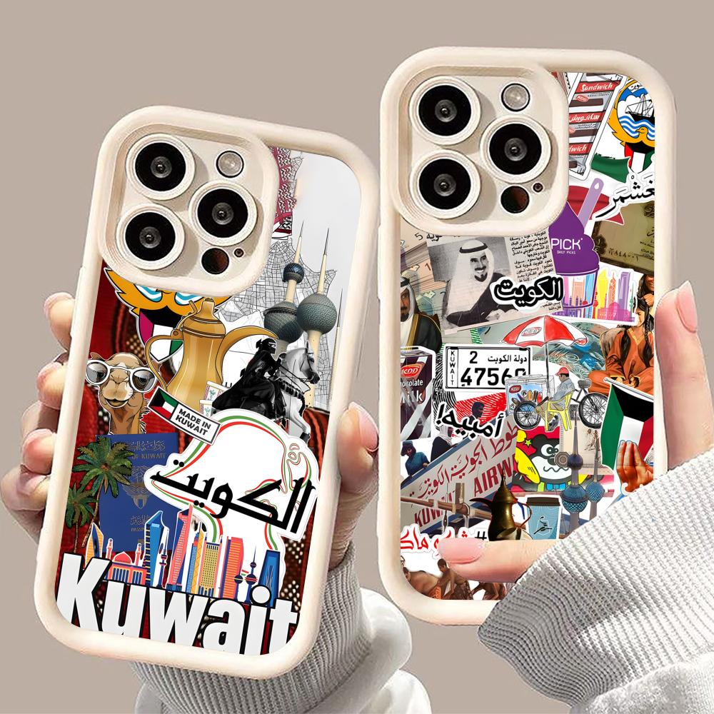 Kuwait Flag Phone Case for iPh - Phone Cases Kuwait recensione e prezzo
