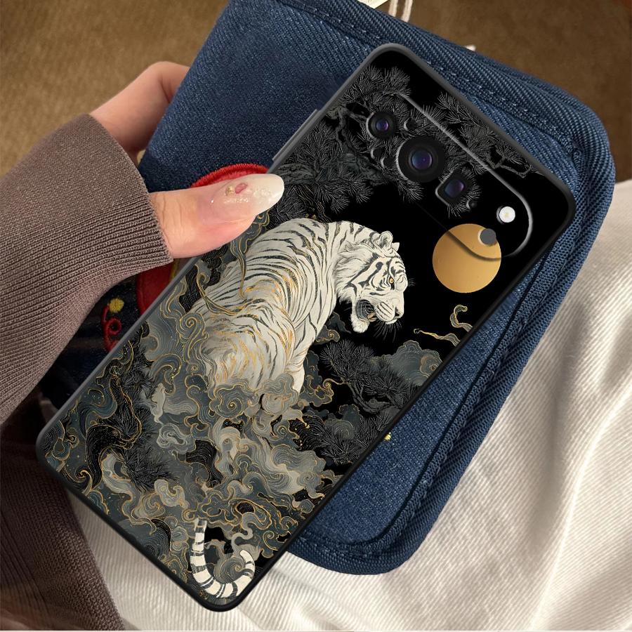 White Tiger Funda Phone Cover  - Phone Cases Google Pixel 10 Pro recensione e prezzo