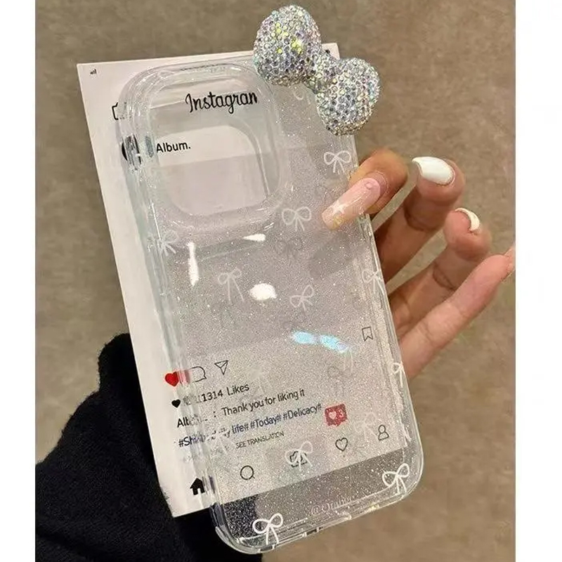 Luxury Sparkling Powder 3D Ful - Phone Cases Y2K recensione e prezzo