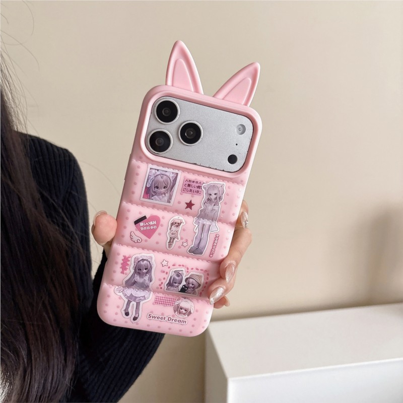 Japanese Y2K Cute Bunny Ear Ph - Phone Cases Y2K recensione e prezzo